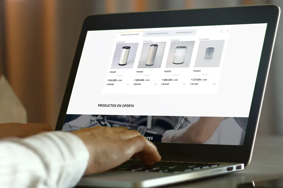 Desarrollo página web - tres6nueve estudio